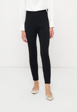 Anna Field by Zalando, LACE INSERT LEGGINGS - Legging (type pantalon) - black