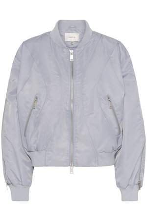 Gestuz MAILY - Bomber Jacket - grey blue
