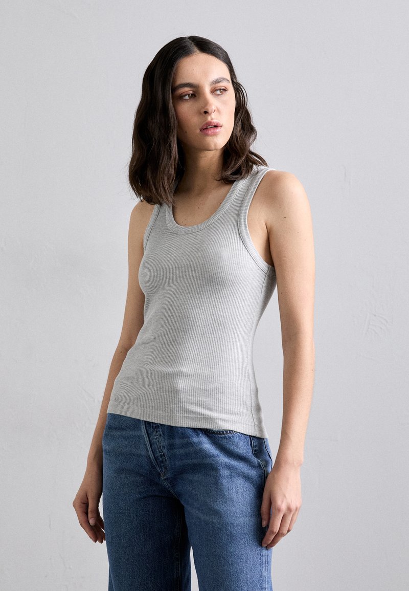 Agolde POPPY TANK - Top - grey heather