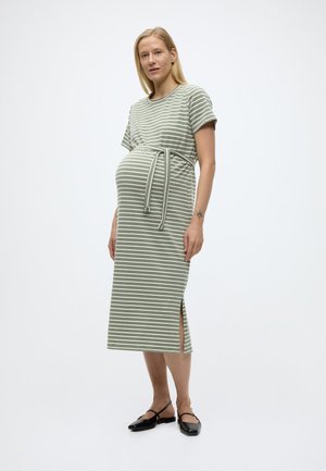 MLAMILA SS JRS MIDI DRESS - Sukienka z dżerseju