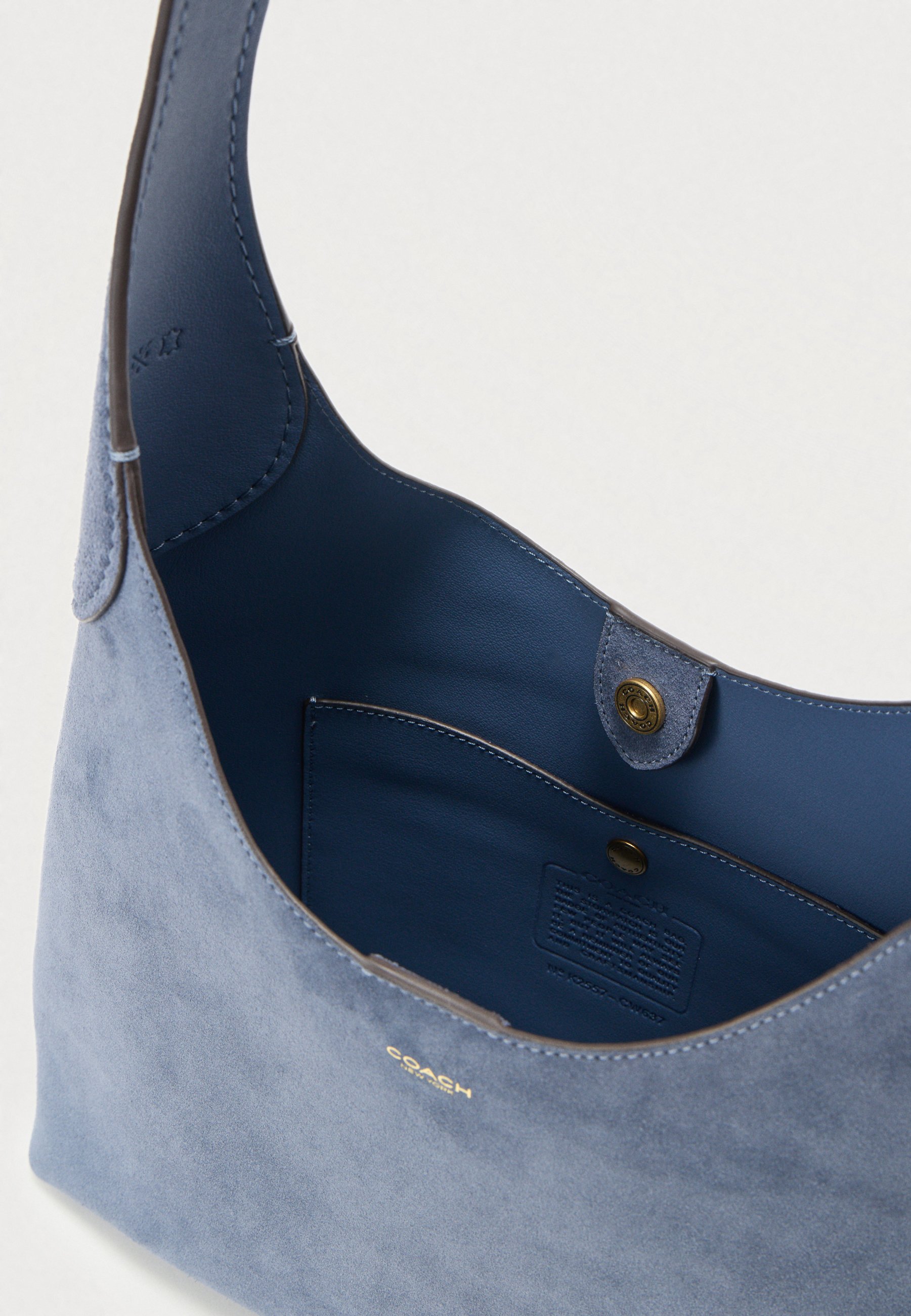 COACH BROOKLYN SHOULDER - Handbag - light blue - Zalando.co.uk