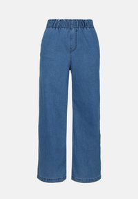 Wide leg - dark blue wash