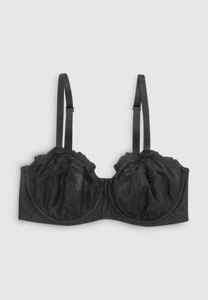 Next, LIZZIE NON-PADDED TWO PACK - Tugitraadiga rinnahoidja - mottled black