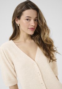 Kaffe MARINA - Gilet - sandshell cc