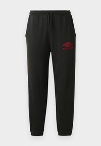 ICONIC JOGGER - Pantalon de survêtement - black/chili pepper