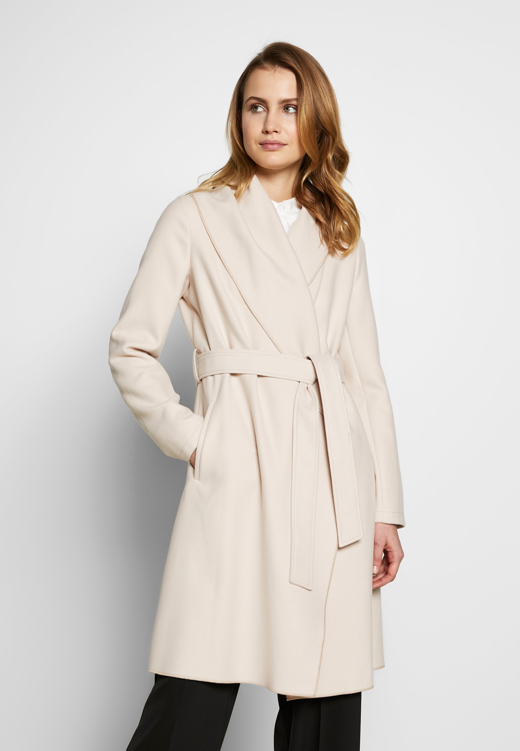 Comma Coat Klassischer Mantel Sand Beige Zalando De 