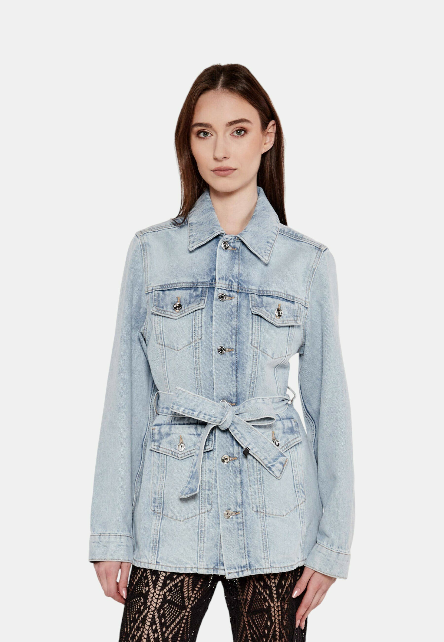 LIU JO Cappotto corto blu