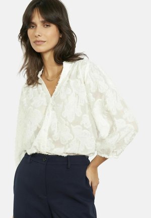 TEXTURED - Blūze - optical white