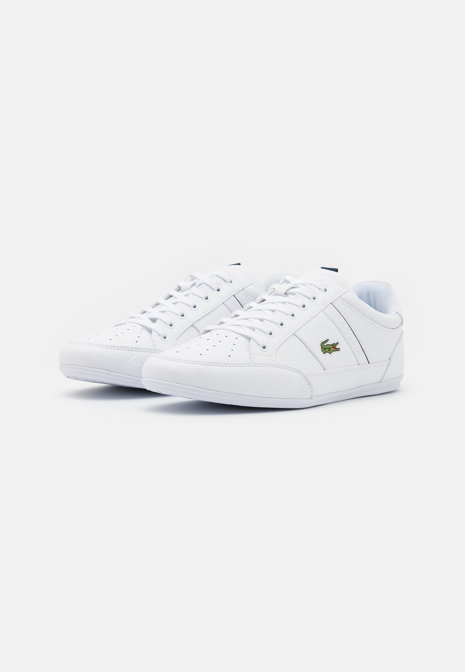 Lacoste CHAYMON - Trainers - white/navy/white - Zalando.ie