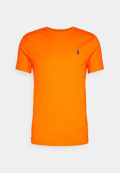 Polo Ralph Lauren CUSTOM SLIM FIT JERSEY CREWNECK T-SHIRT - T-shirt básica - sailing orange