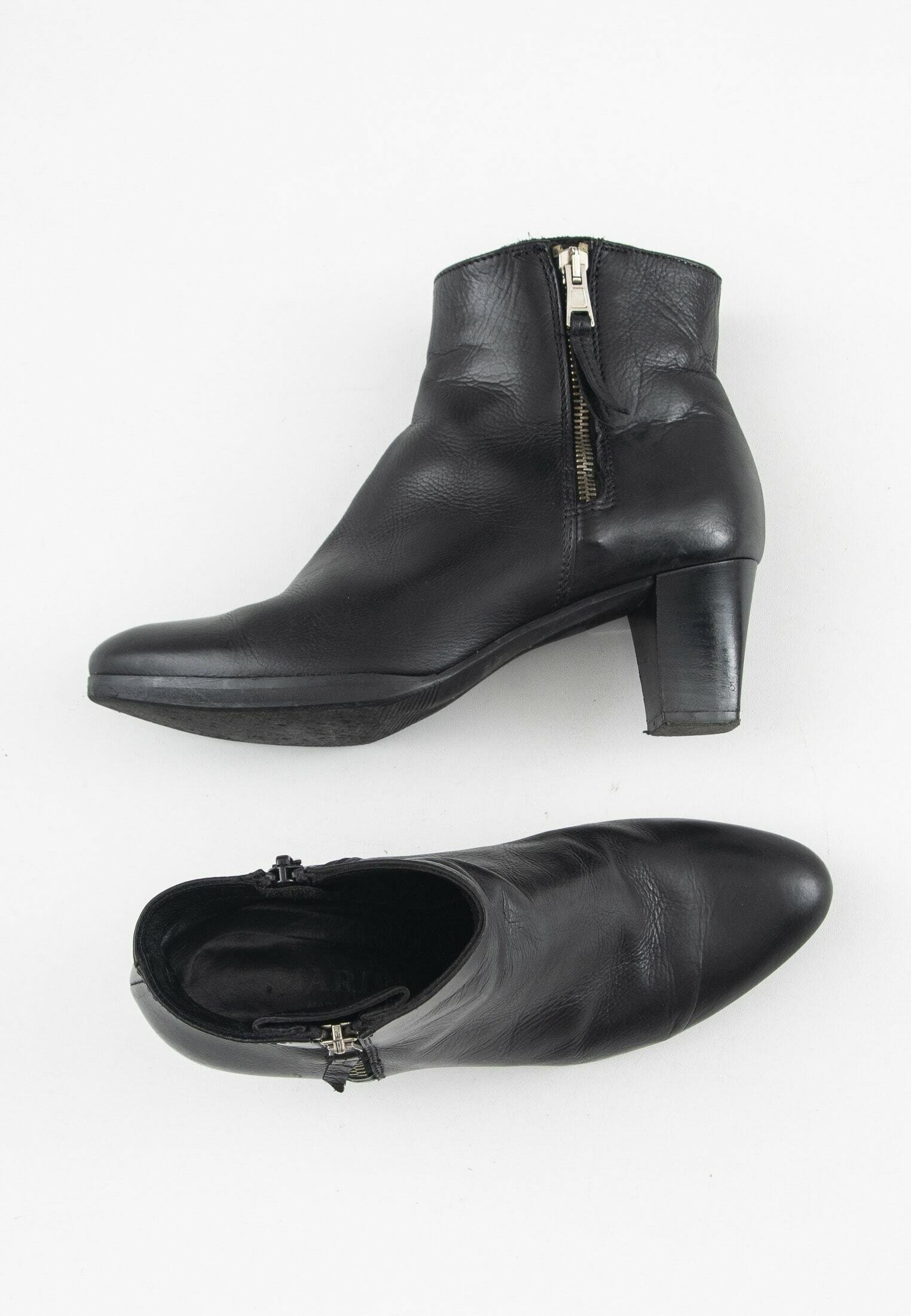 Maripé Korte laarzen - black/zwart - (Pre-owned) - Zalando.be