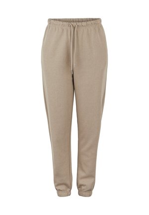 SWEAT - Tracksuit bottoms - silver mink