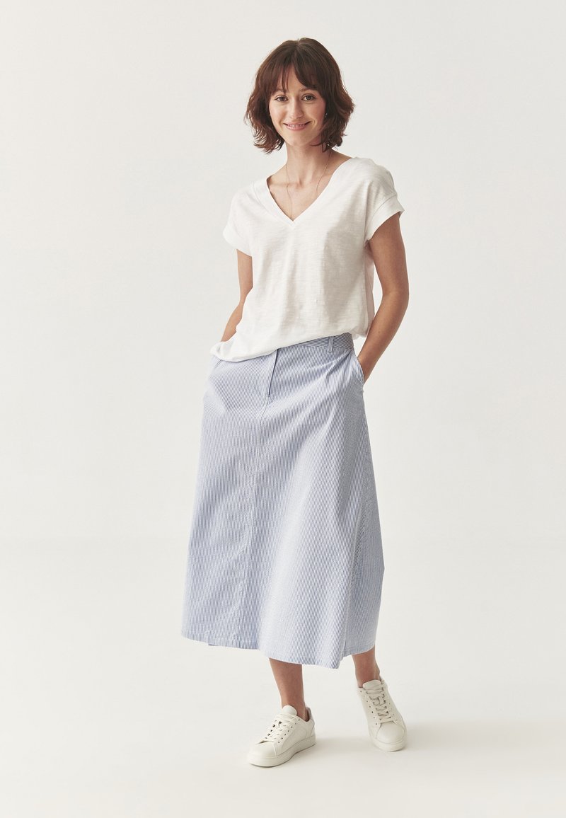 TATUUM A-line skirt blue