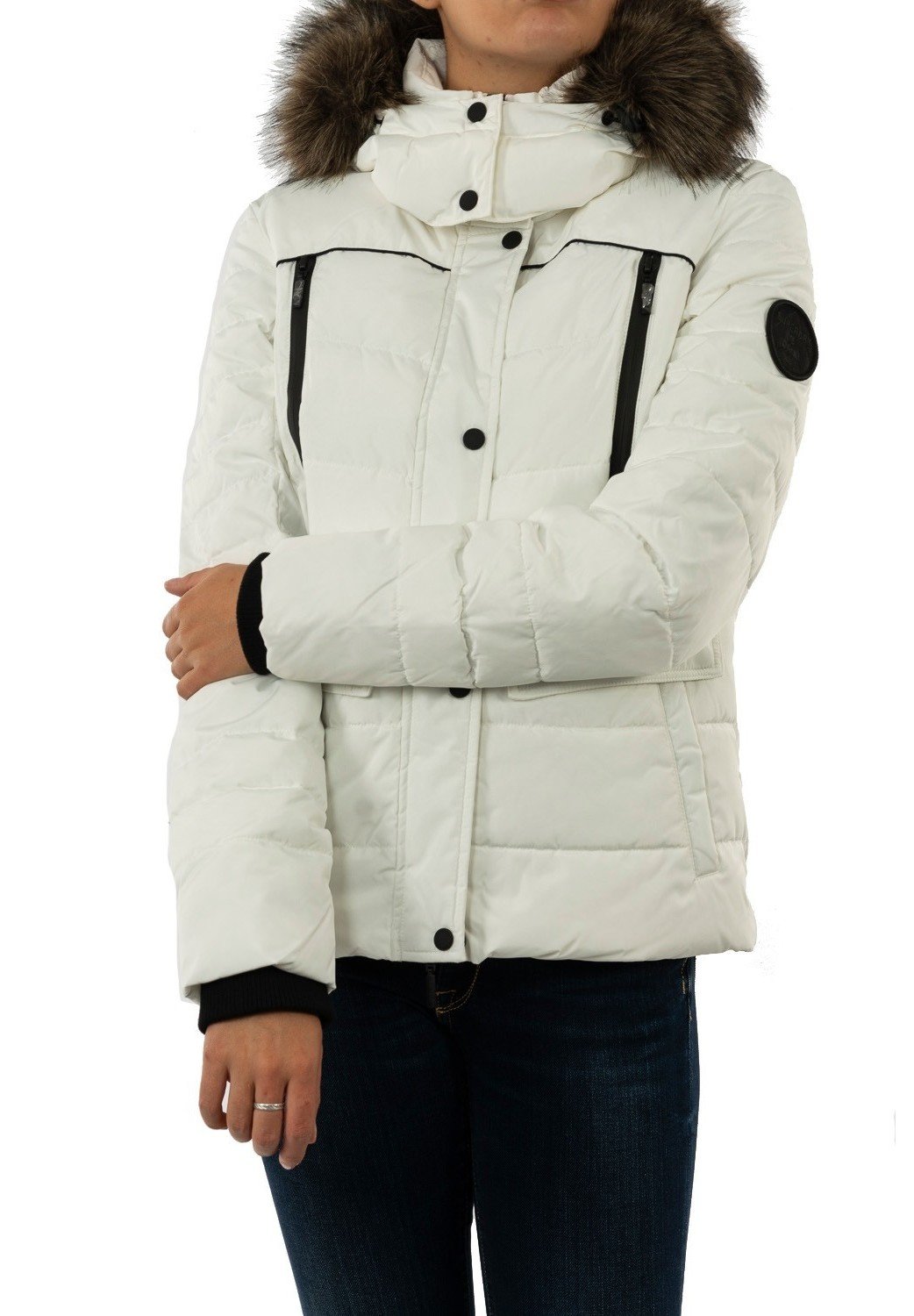superdry white jacket