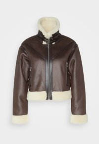 ONLBETTY BONDED AVIATOR - Giacca invernale - mole/humus