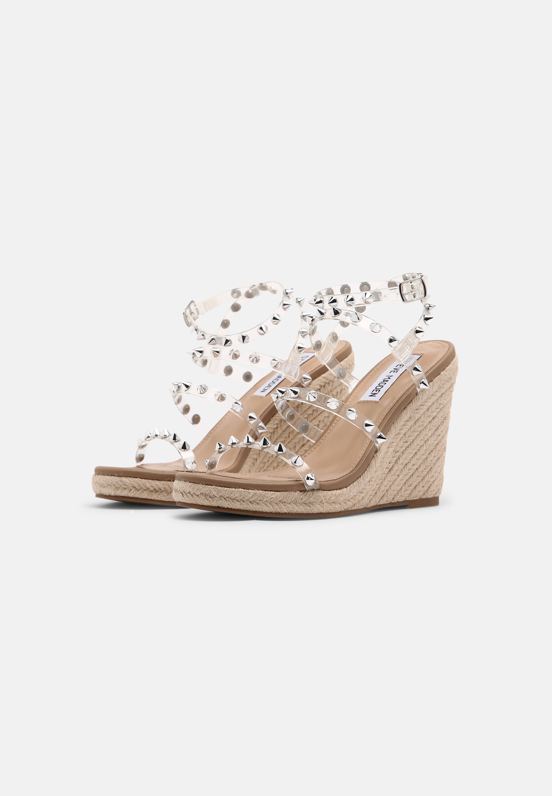 Steve Madden MALI - Sandalias con plataforma - clear/transparente -  Zalando.es