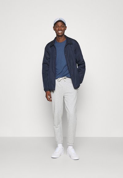 Polo Ralph Lauren CUSTOM SLIM FIT SOFT COTTON T-SHIRT - T-shirt básica - derby blue heather