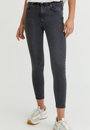 Jeansy Skinny Fit - dark grey