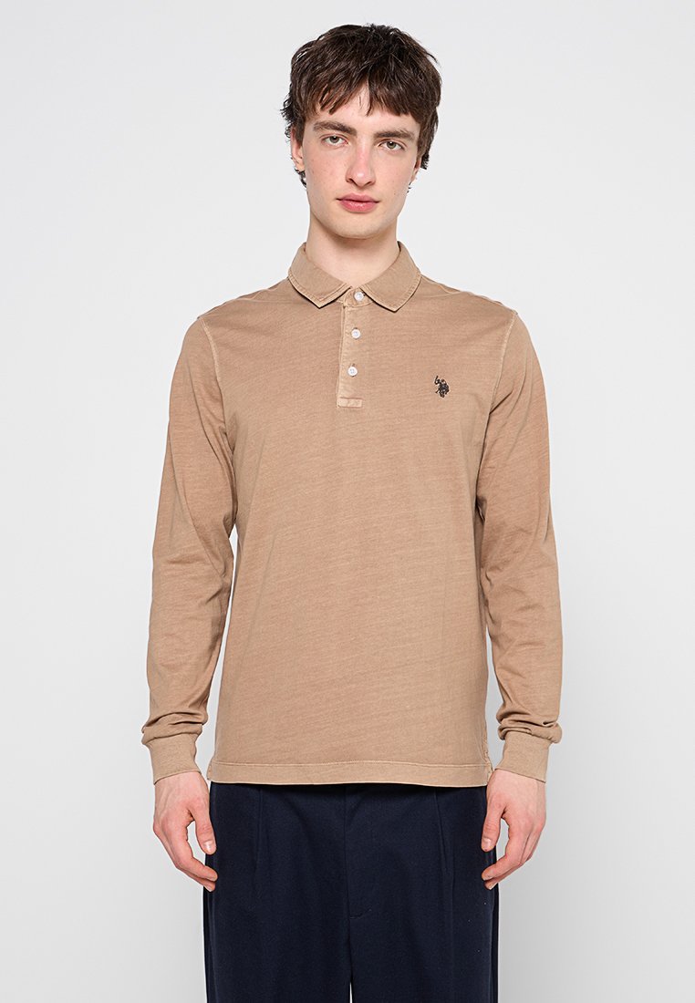 U.S. Polo Assn. Poloshirt lichtbruin