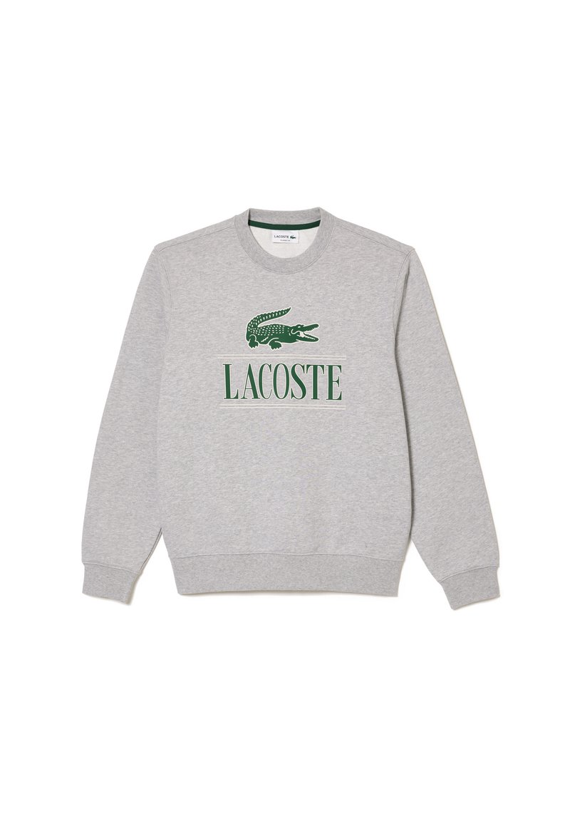 Lacoste Sweater grijs gemêleerd