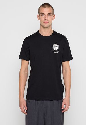 T-shirt print - jet black