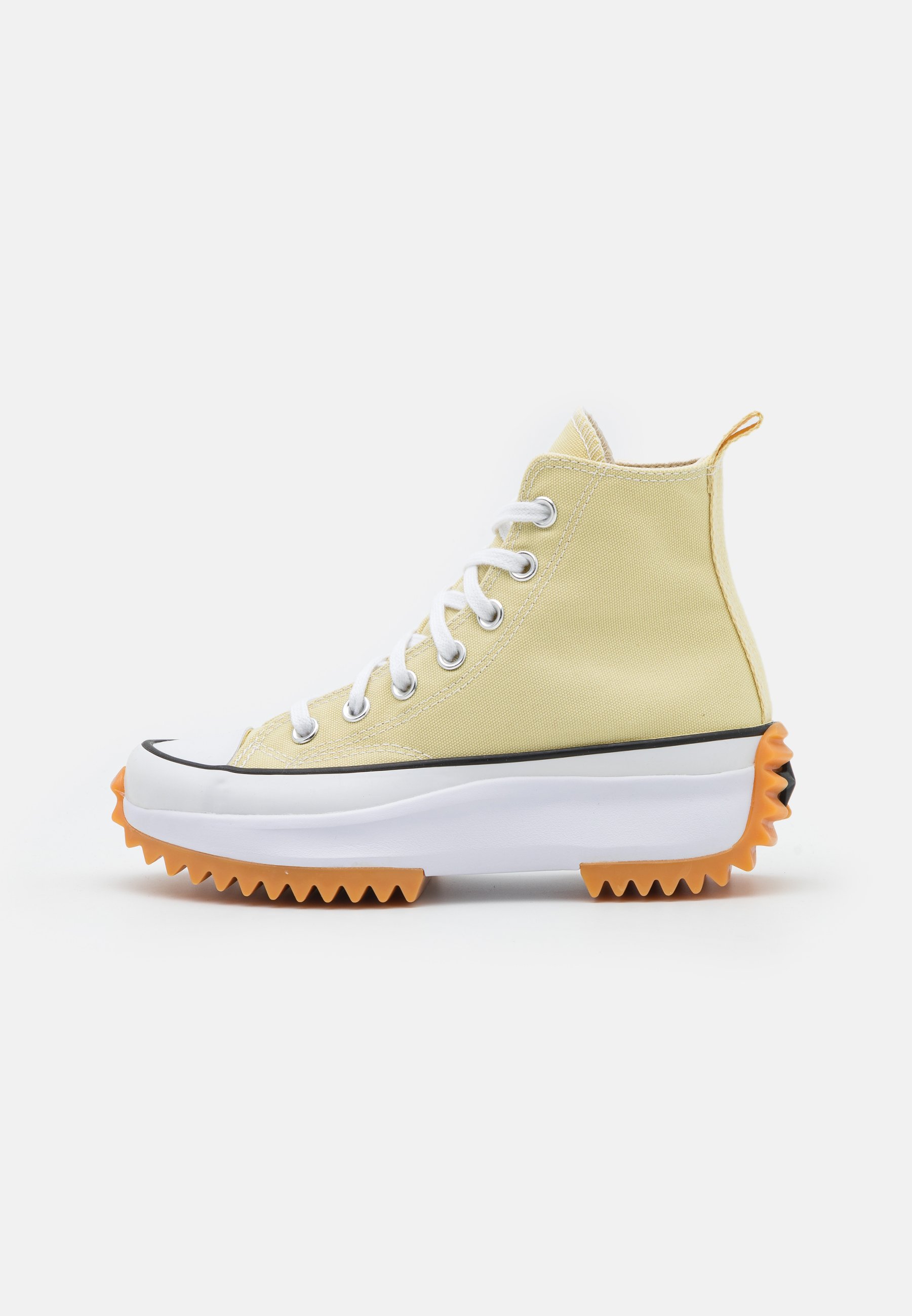 Brown hightop platform converse Clearance