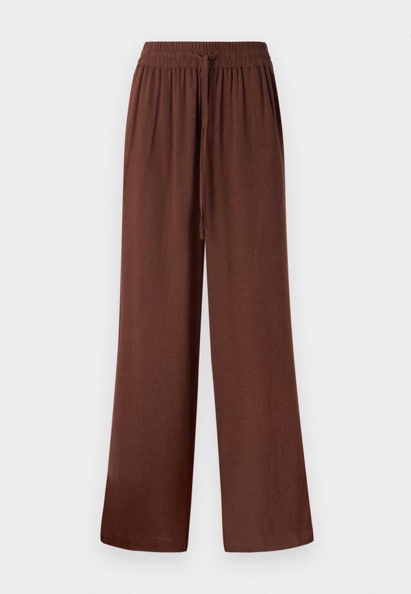 SLFVIVA GULIA LONG SUN - Trousers - chestnut2