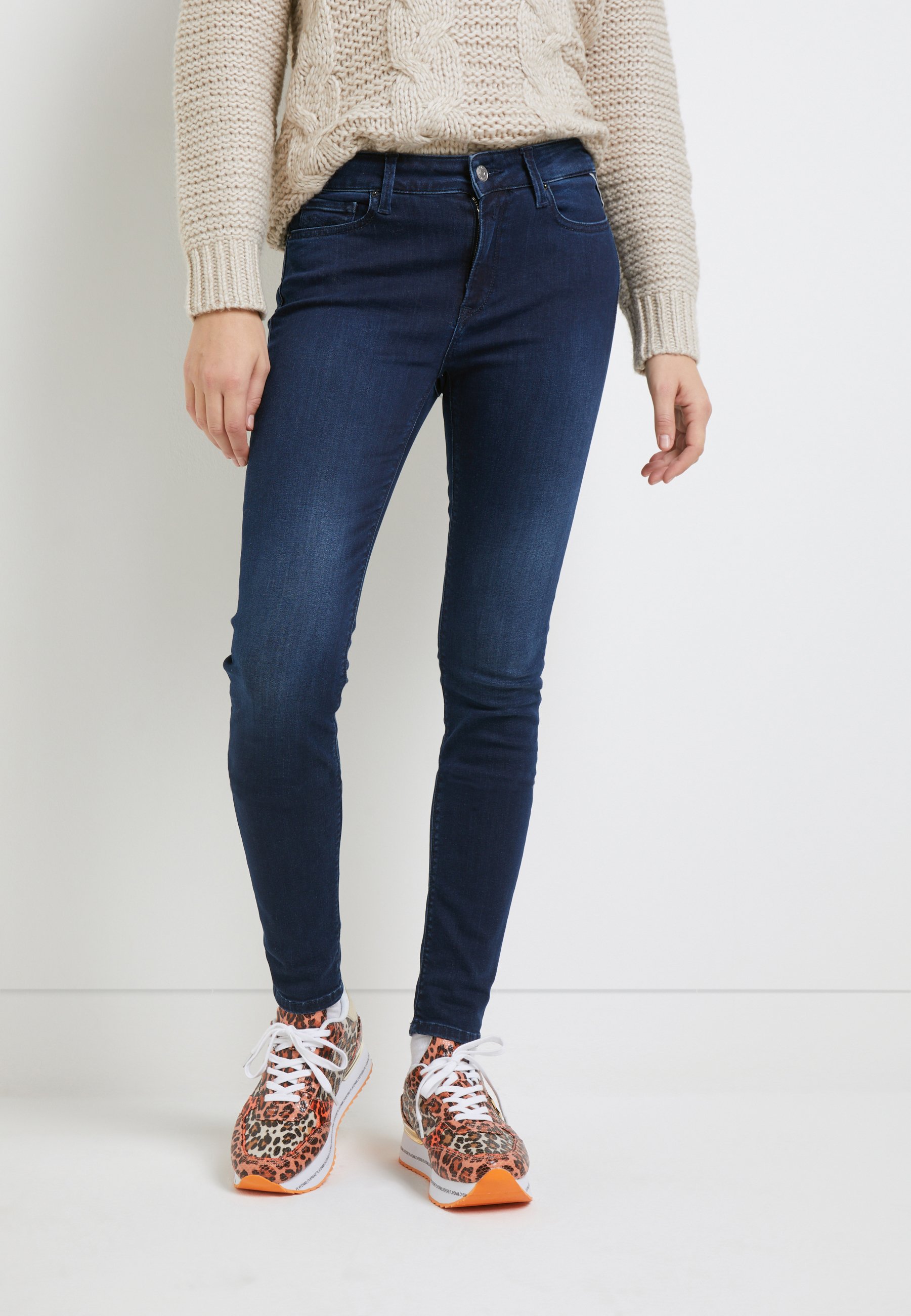 Replay LUZIEN - Jeans Skinny Fit - dark 