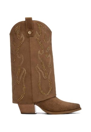 XTI, BOTA DE MUJER CON TACÓN - Botas camperas - marron