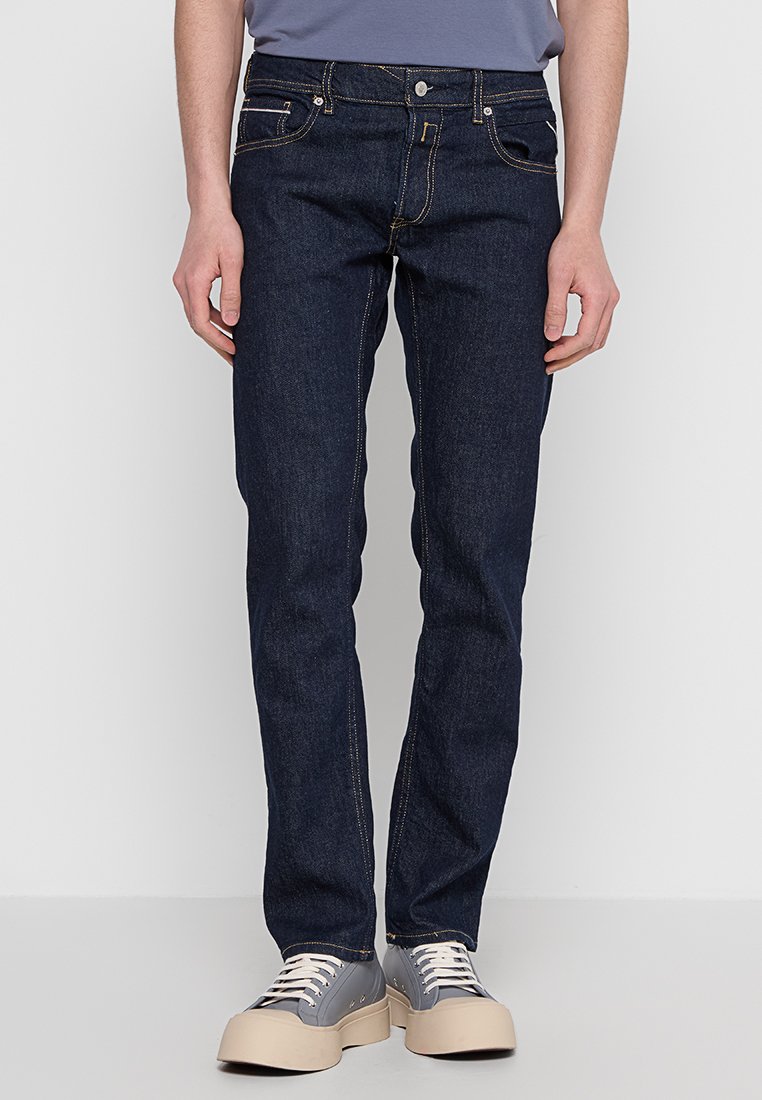Replay Straight leg jeans donkerblauw Replay Straight leg jeans donkerblauw
