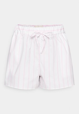 Cinq à Sept SAMMY STRIPE JACQUES SHORT - Pantalón de pijama - white/bubblegum