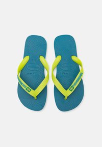 Havaianas - BRASIL LOGO UNISEX - Sandále T-bar - amazonite blue Miniatúrny obrázok 1