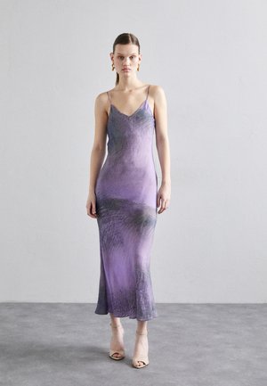 THIN STRAP SLIP DRESS - Svečana odjeća - indigo mix