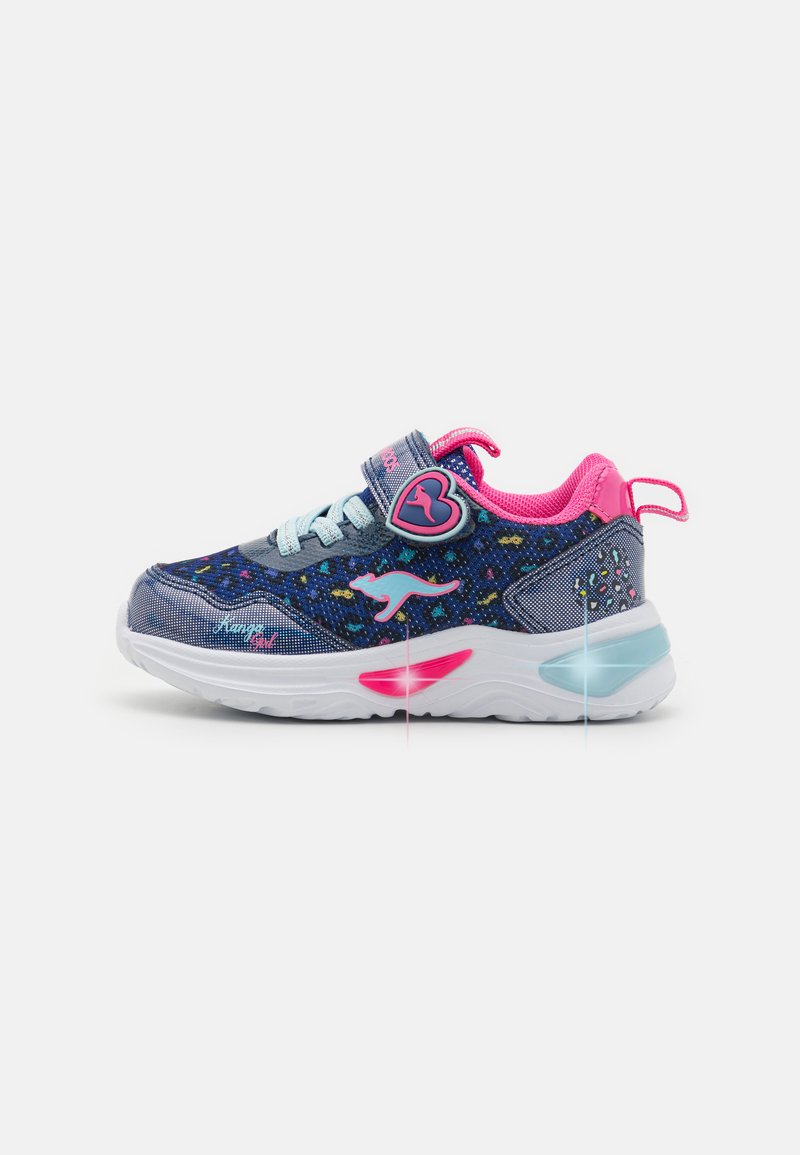 KangaROOS K-SLG BEAUTY BLINKY - Tossud - navy/daisy pink