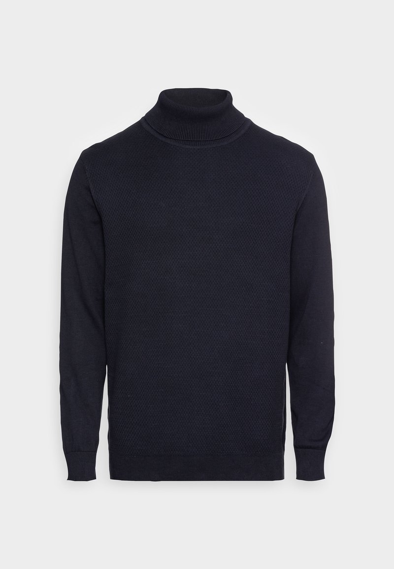 Lindbergh ROLLER NECK Jumper navy/dark blue Zalando.ie