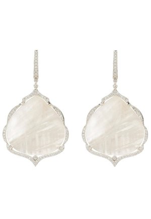 Earrings - silver coloured