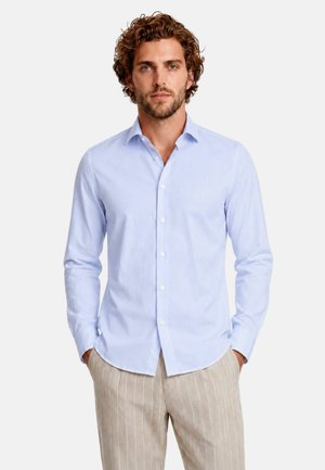 Alea, CAMICIA SLIM FIT - Camicia - microrigata azzurra-