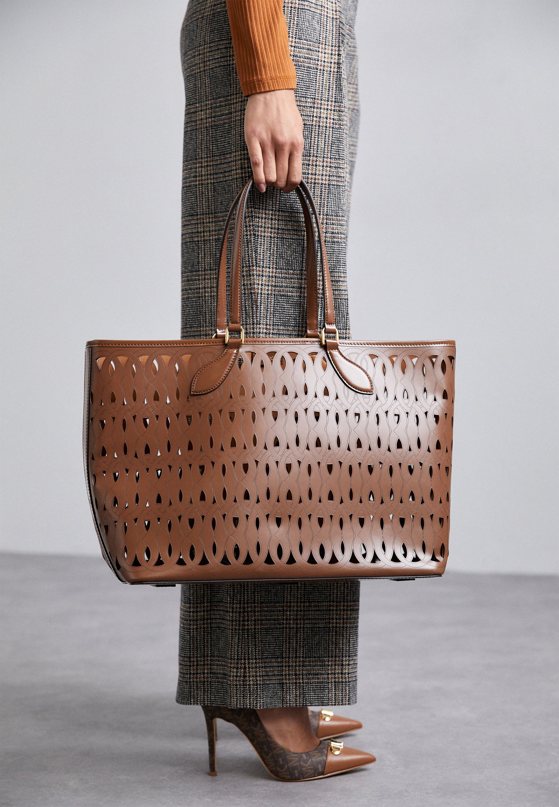Bally LAGO TOTE SET - Tote bag - cuero/brown - Zalando 