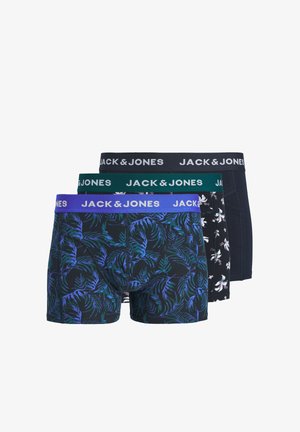 JACTODD FLOWER 3 PACK - Μποξεράκια - dazzling blue pack atlantic deep navy blazer