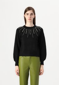 VILA VILINNEA O NECK  - Maglione - black