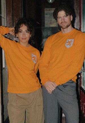 COPA, HOLLAND - RETRO FOOTBALL  - Longsleeve - orange