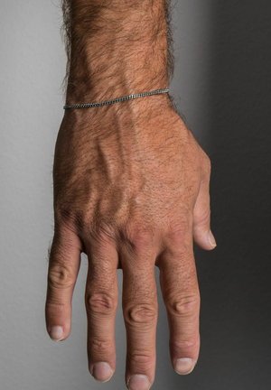 CUBAN - Bracelet - silver-coloured