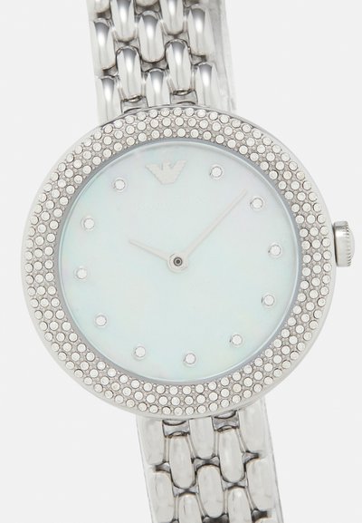 Emporio Armani TWO HAND WATCH - Watch - silver-coloured