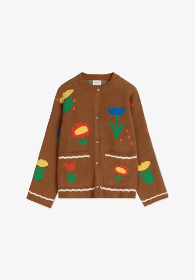 Bobo Choses GARDEN PARTY - Neuletakki - brown