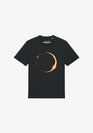 watapparel, FEUERRING UNISEX - T-shirt imprimé - black