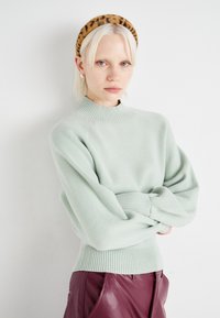 ONLY ONLFRIDA LIFE LS HIGHNECK - Vesta - aqua gray