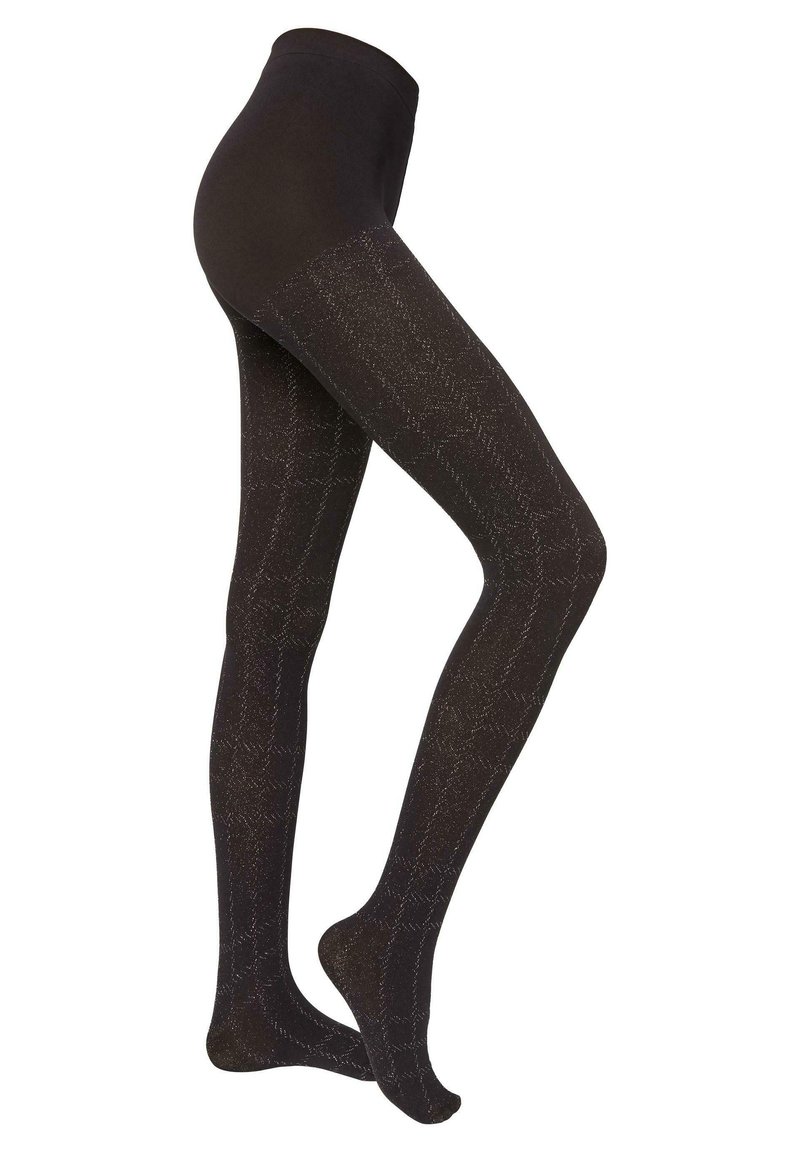 Calzedonia Strumpfhose tartan nero/arg./schwarz Zalando.de