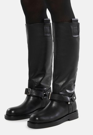 Cowboy és motoros csizmák - black