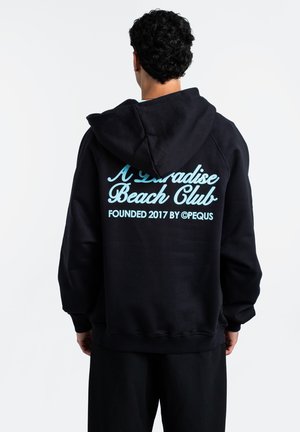A PARADISE LOGO ZIP  - Zip-up sweatshirt - black