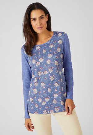 CHAUDE FLEURI - Camiseta de manga larga - Blue Floral